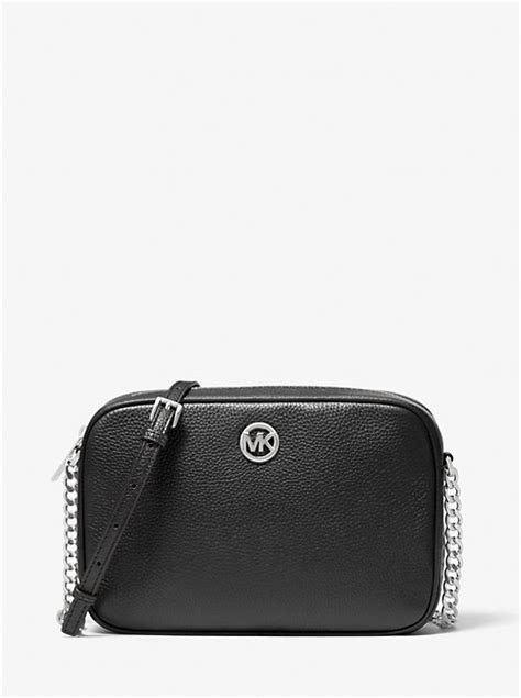 michael kors 35s7sftc3l|Fulton Large Pebbled Leather Crossbody Bag .